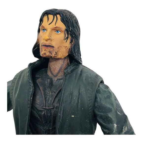 VTG Lord of the Rings Aragorn 6" Action Figure Marvel 2001 LOTR First Wave - Picture 3 of 8